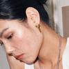 August Harmony Unroutine Key Earring / 2color