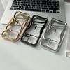Case for iPhone 16 15 14 13 12 11 Luxury 3D Hollow Snake Phone Case Cover with Super Strong Heat Dissipation Function