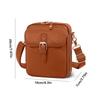 With Adjustable Removable Strap Crossbody Leather  Bag Large Capacity Phone Handbag  Gifts