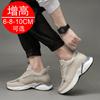 Spring heightening men's shoes 10cm men's casual sports shoes invisible inner heightening white shoes 8cm heightening board shoes