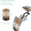Metal stainless steel Band for Samsung Galaxy Watch 9 Ultra2 47mm Men Bracelet Luxury Metal Strap for Samsung Galaxy watch 9/8/8Classic 40mm 44mm 46mm