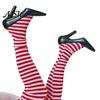 Green Hair Elf Decor Christmas Shaking Leg Decoration, Electric Santa Claus for Xmas Tree, cHalf Body Ormament Party Funny