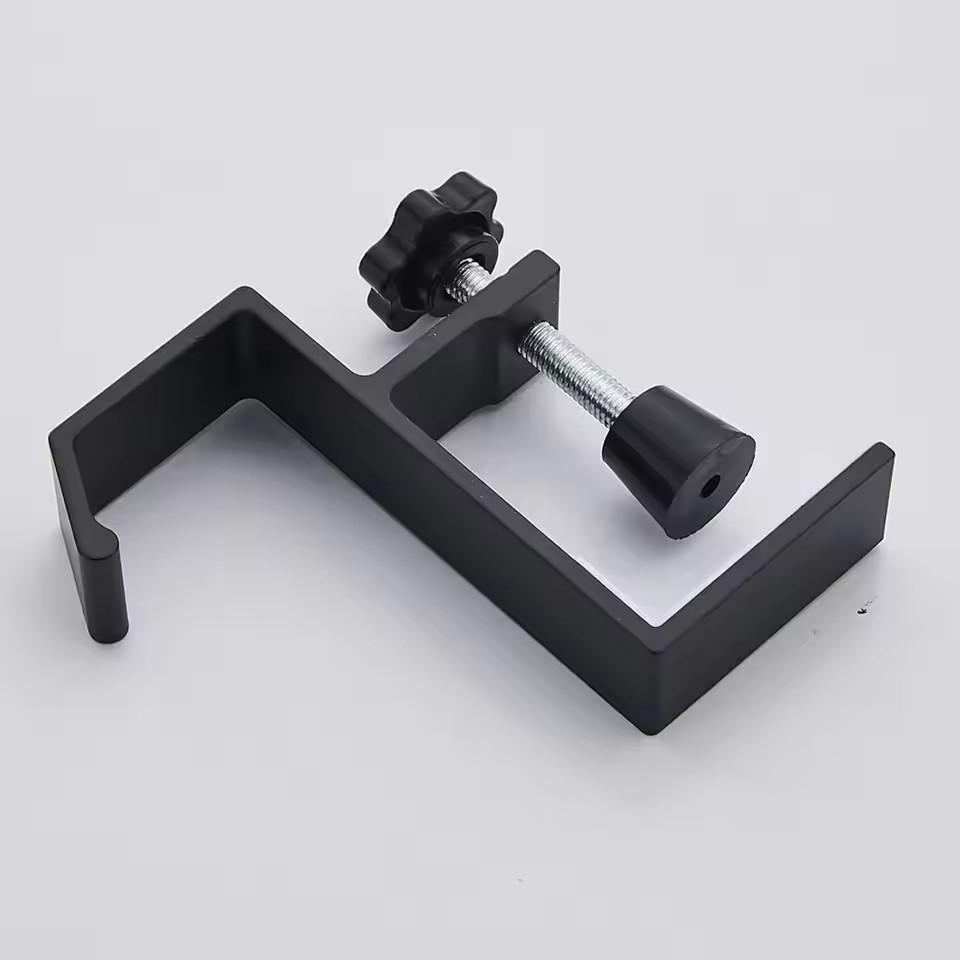 1PC cârlig reglabil pentru marginea biroului pentru căști de gaming umeraș pentru birou pentru depozitare rucsac Suport pentru cârlig pentru agățat, organizator pentru biroul de acasă fără perforații