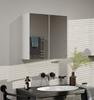 Pola Bathroom Cabinet 2 Doors Mirror White