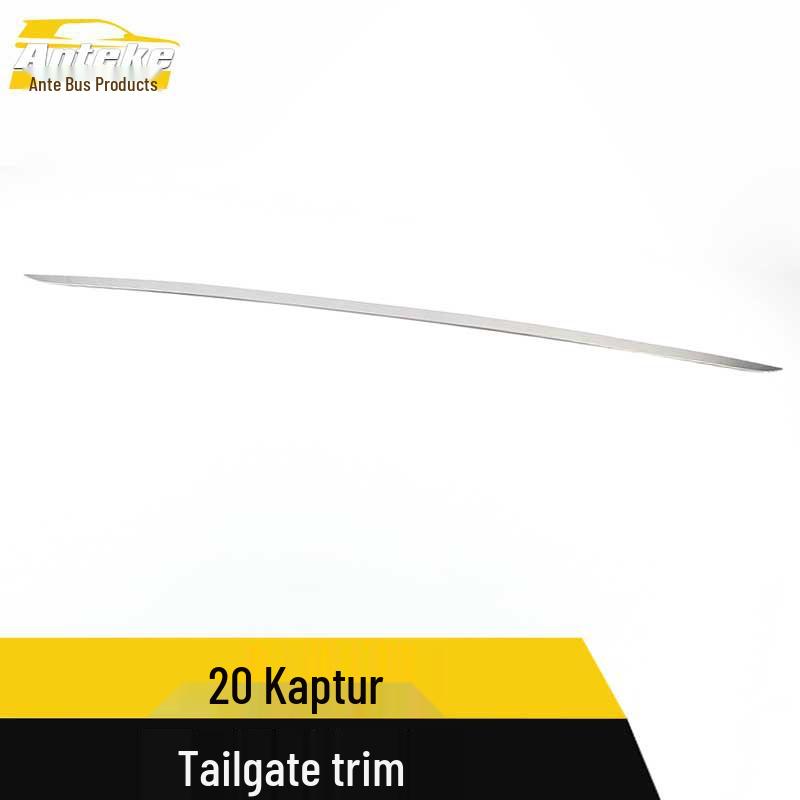 2020 Kaijie Tailgate Trim: Rear Trunk Anti-Scratch Decorative Sticker