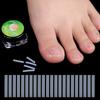 Ultra-thin Ingrown Toenail Corrector Tools C-shaped Tube Pad Correcting Nails Growth Paronychia Treatment Recover Pedicure Tools