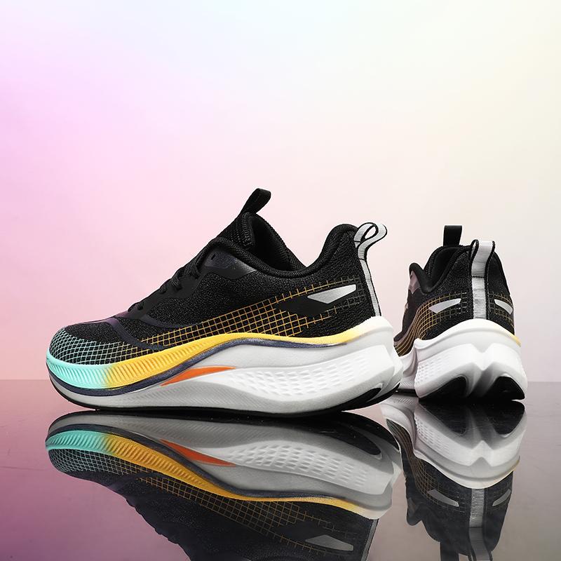 New super light non-slip sports shoes male youth sports students breathable mesh surface shock absorbing running shoes