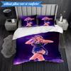 3-teiliges Taylor Music Lover Artwork Bettwäsche-Set, inklusive 1 Bettbezug und 2 Kissenbezügen. Perfekt für Schlafzimmer, Wohnheim, Weihnachtsgeschenk für Fans
