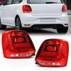 Right/ Left Tail Light For VW Polo 6C Hatchback 2014 2015 2016 2017 Reversing Brake Light Warning Stop Lamp Without Bulb