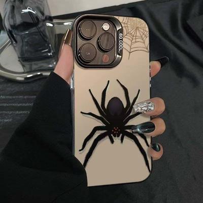 The New Trendy and Cool Spider Is Suitable for Iphone17 Mobile Phone Case Apple 16promax/15 Europe and America 14pro13.