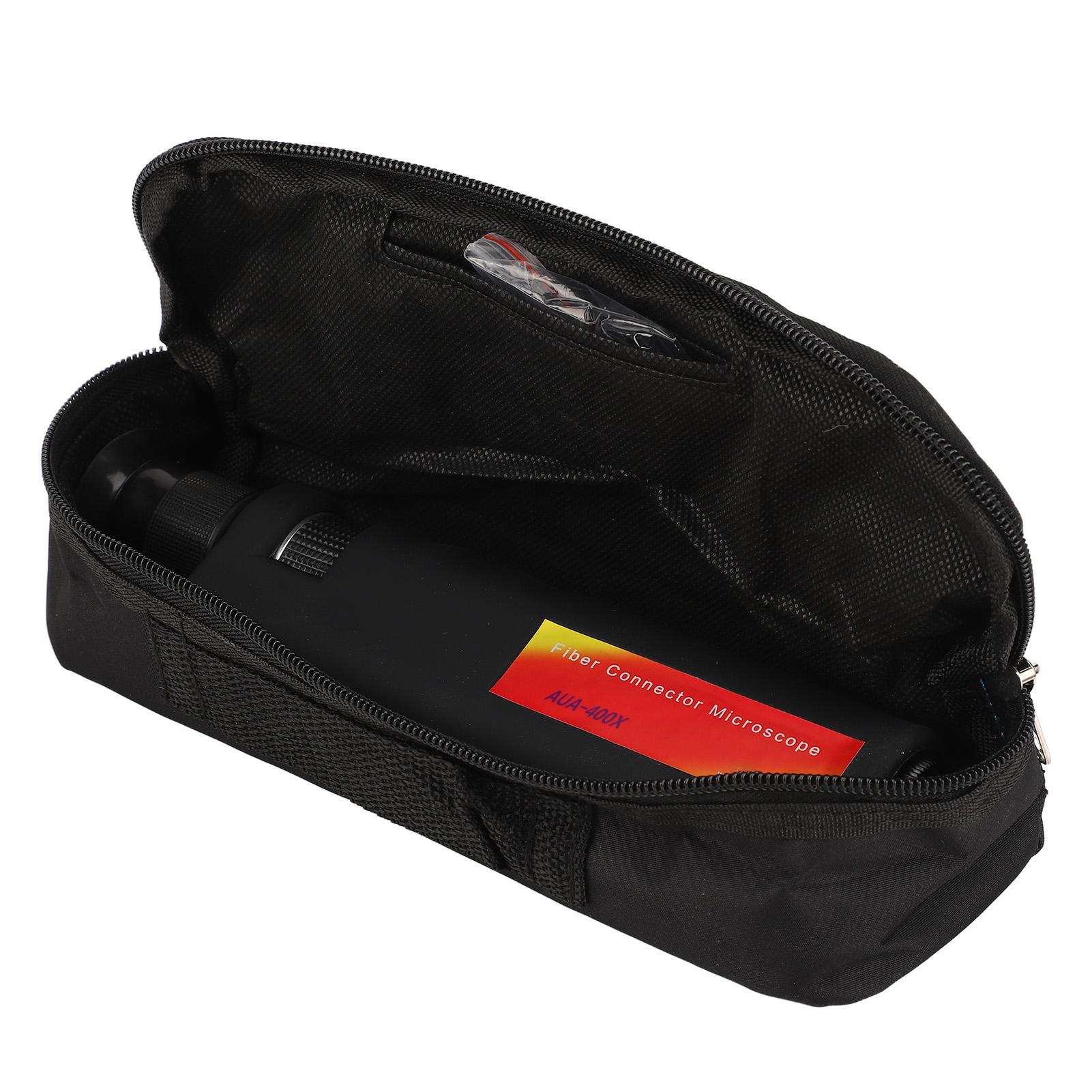 

Ручний волоконно-оптичний мікроскоп 400X Точний оптичний збільшувач кінця волокна з гумовим корпусом, що не ковзає, для SC FC ST LC