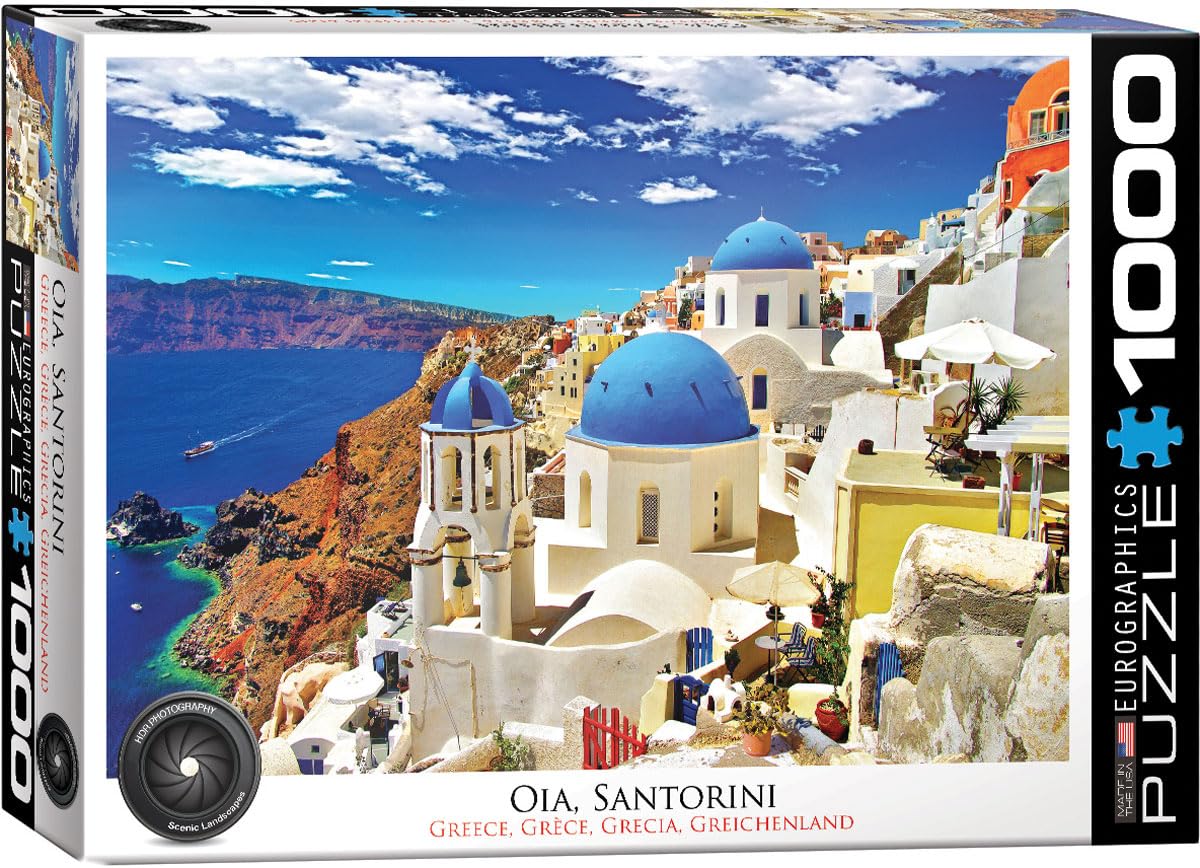 

1000-piece jigsaw puzzle Oia, Santorini, Greece