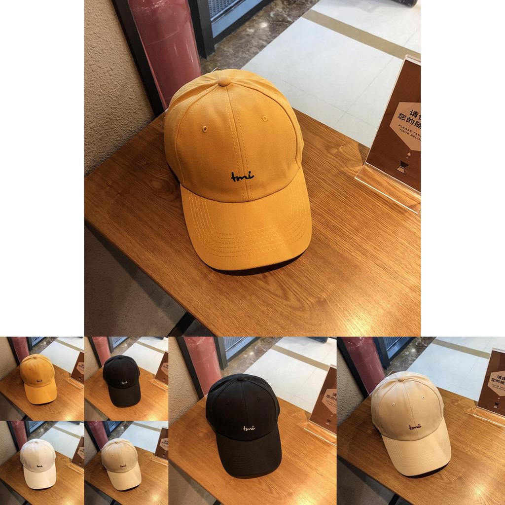 Fashionable Summer Baseball Cap For Women And Men Adjustable Embroidered Letters