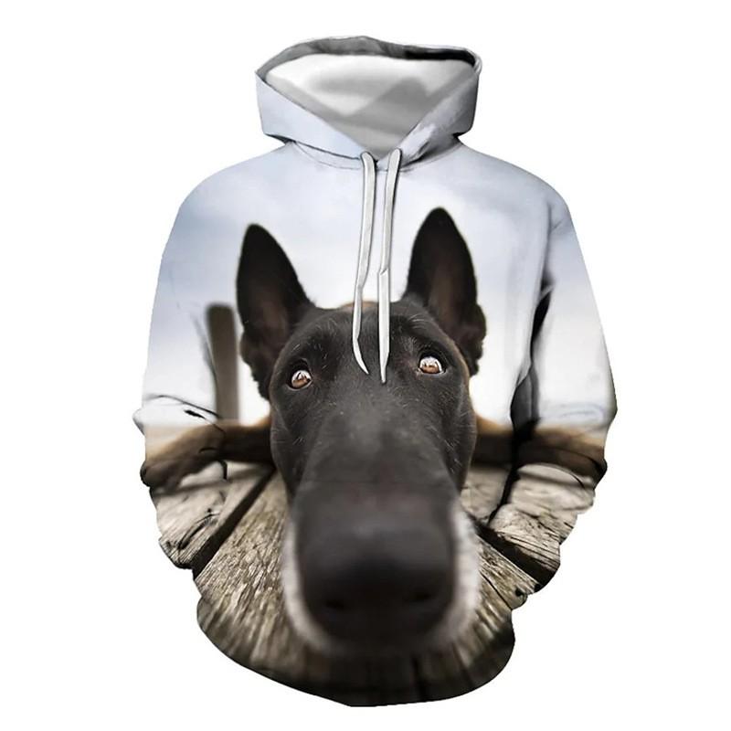 Support Multi Original 3D Digital Print Hoodie Couple Sweatshirt