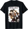 T-shirt Groupe d'Épées Attack on Titan avec Logo Vêtements Homme T-shirt Anime Streetwear Camisetas Ropa Hombre