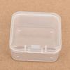 5 Stück Mini Aufbewahrungsbox aus Kunststoff Transparent Schmuckaufbewahrungskoffer Ohrringe Ringe Schachteln Kleinteile Aufbewahrungsbehälter