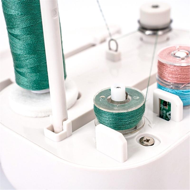 Electric Bobbin Winder White Household Industrial Automatic Bobbin Winder Electric Spool Winding Machine Sewings Tool