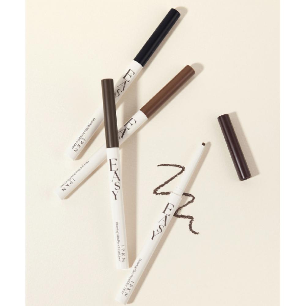 

Ipkn Easy Drawing Slim Pencil Eyeliner 4color No. 3 mellow brown