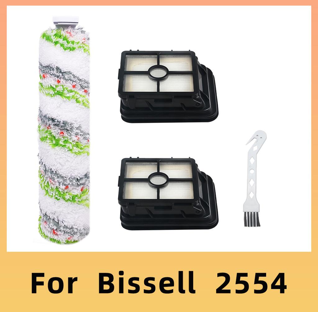 Brush Roller Hepa Filter Replacement For Bissell CrossWave Cordless Max 2554 2554A 25542 25548 2590 2593 25 Vacuum Cleaner Parts