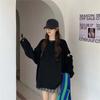 Women Clothing Hole Hollow Out Loose Trend T-Shirts Spring Autumn New Long Sleeve O-neck Plus Size Casual Tops Fashion Vintage
