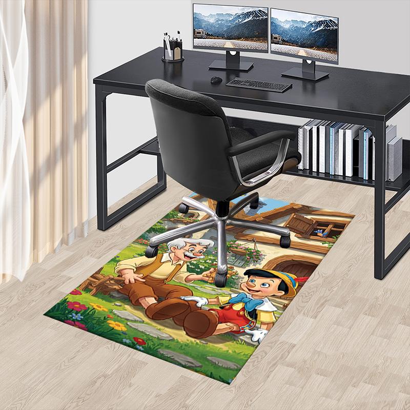 Joyful Grandfather'S Garden Carpet For Playroom Bedroom Living Room Sofa Home Decorkids Game Area Rug Nonslip Floor Mat