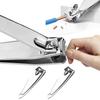 Beauty Fingernail Cutter Nail Trimmer Scissor Arc Stainless Steel Professional Clipper Finger Nail Care Toenail Pedicure Tool