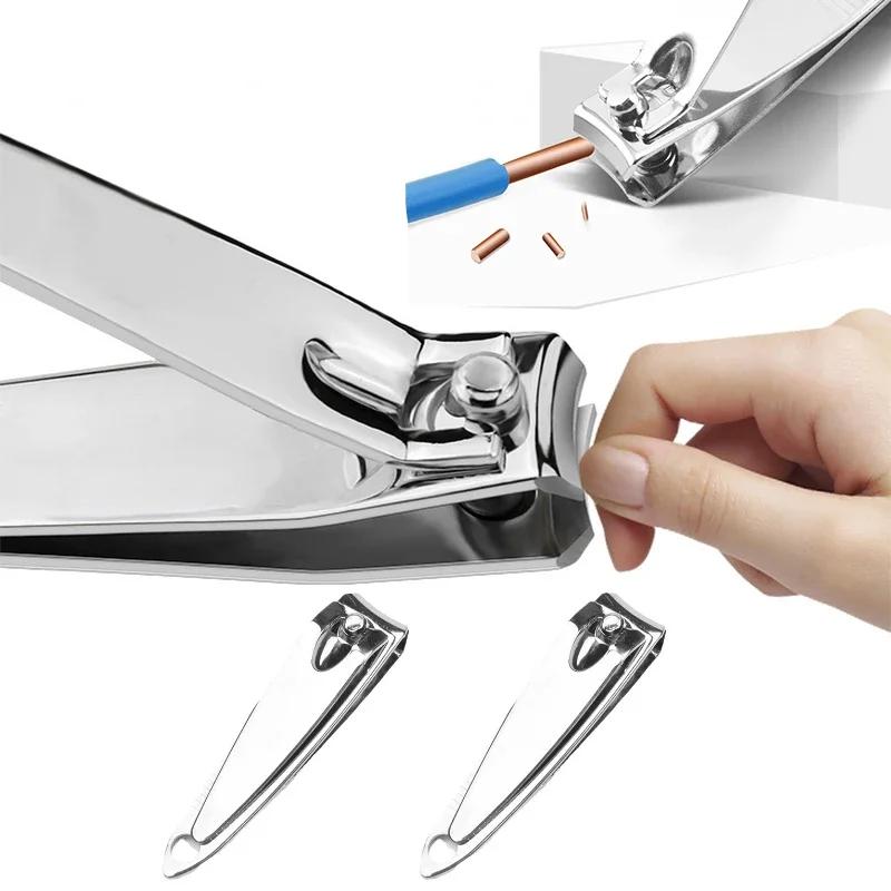 Beauty Fingernail Cutter Nail Trimmer Scissor Arc Stainless Steel Professional Clipper Finger Nail Care Toenail Pedicure Tool