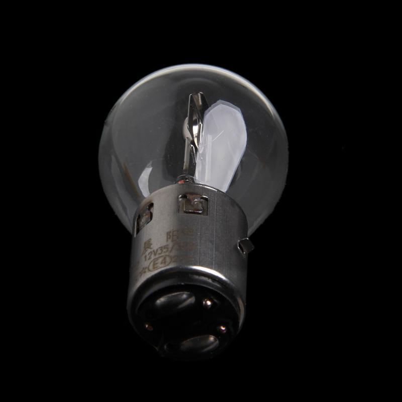 12V Motorcyle Scooter Moped Headlight Halogen Bulb 35W 10A B35 BA20D LED Bulbs