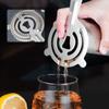 1PC Cocktail Strainer 304 Stainless Steel Bar Strainer Bar Tool Drink Strainer for Professional Bartenders and Mixologists