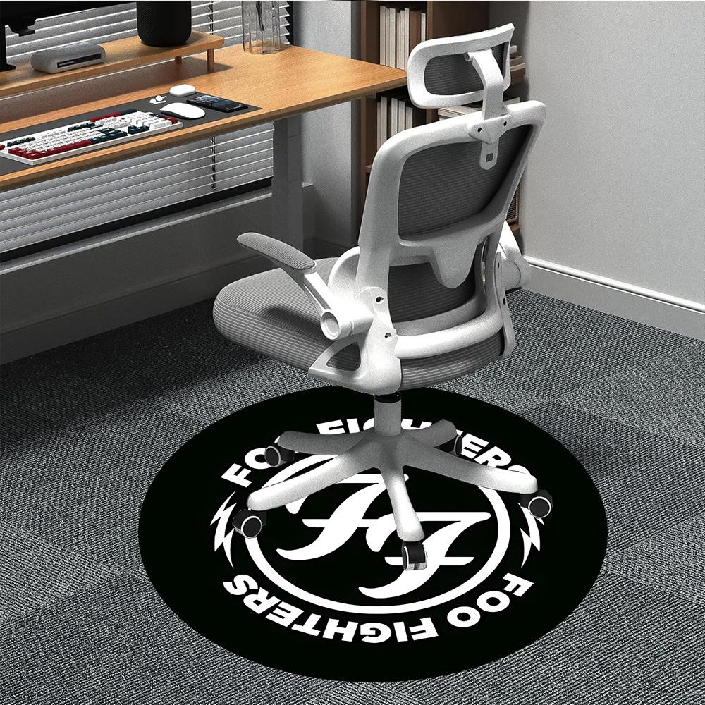 1pz Tappeto per Sedia Banda Foo Fighters per Ufficio Antiscivolo, Leggero, Lavabile in Lavatrice per Decorazioni Ufficio Festività