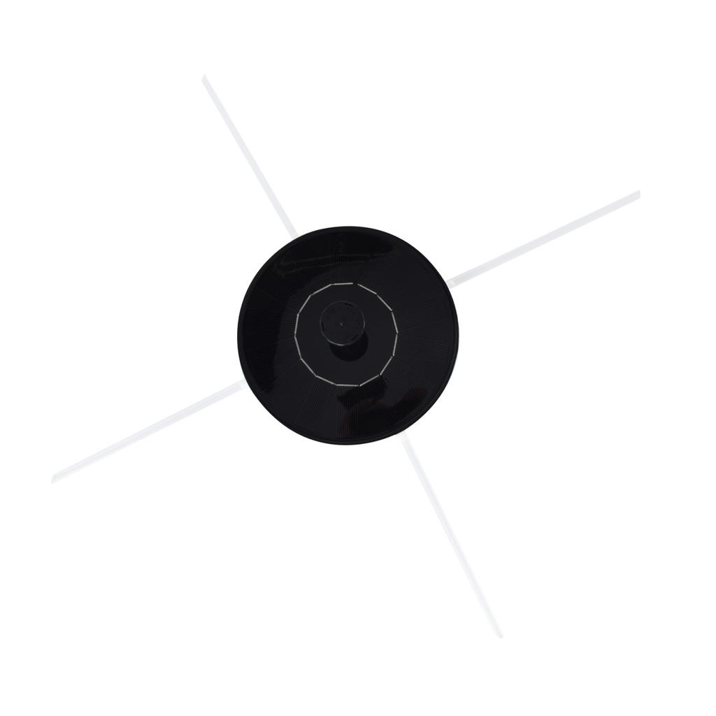 Solar Fountain Outdoor 1.5W 7V Solar Water Pump with Support Rod for Bird Bath Pond Garden Decoration
