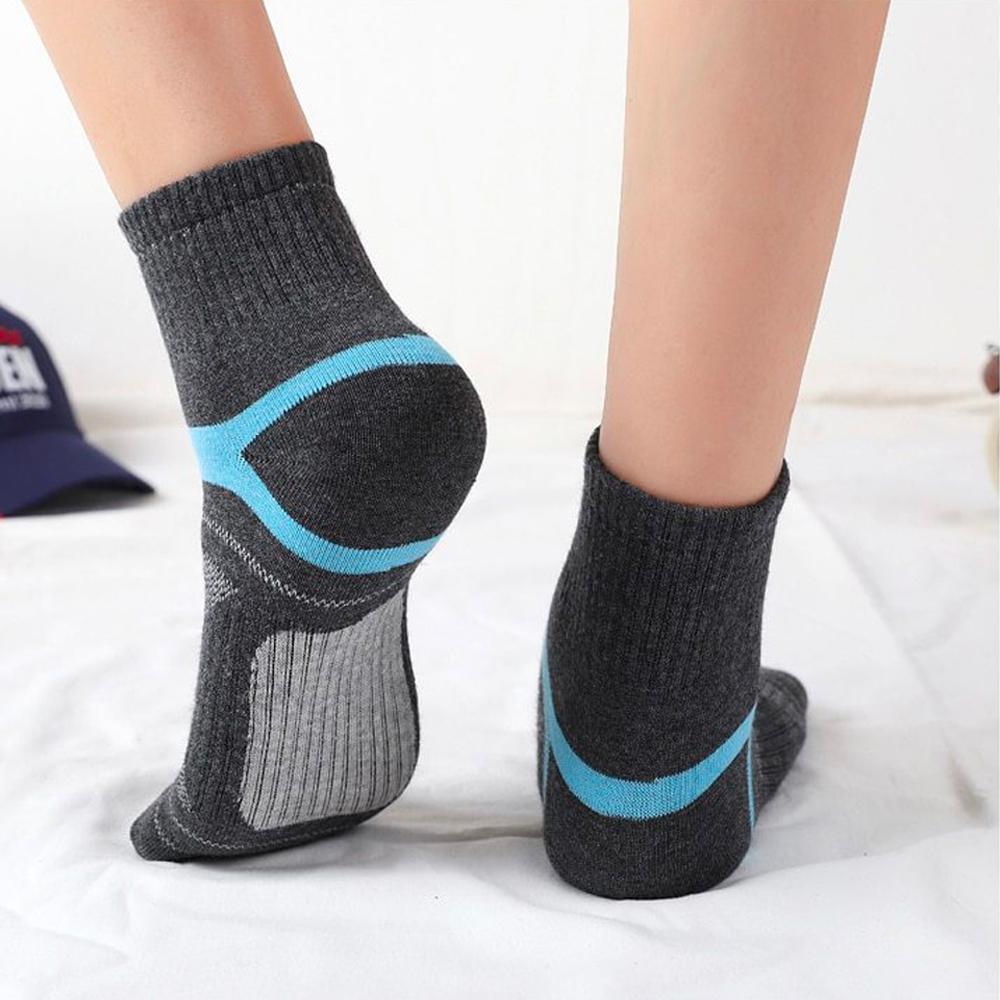 5Pairs/Lot High Quality Cotton New Autumn Men's Socks Running Winter Casual Breathable Active Socks Stripe Sport Socks EUR38-45