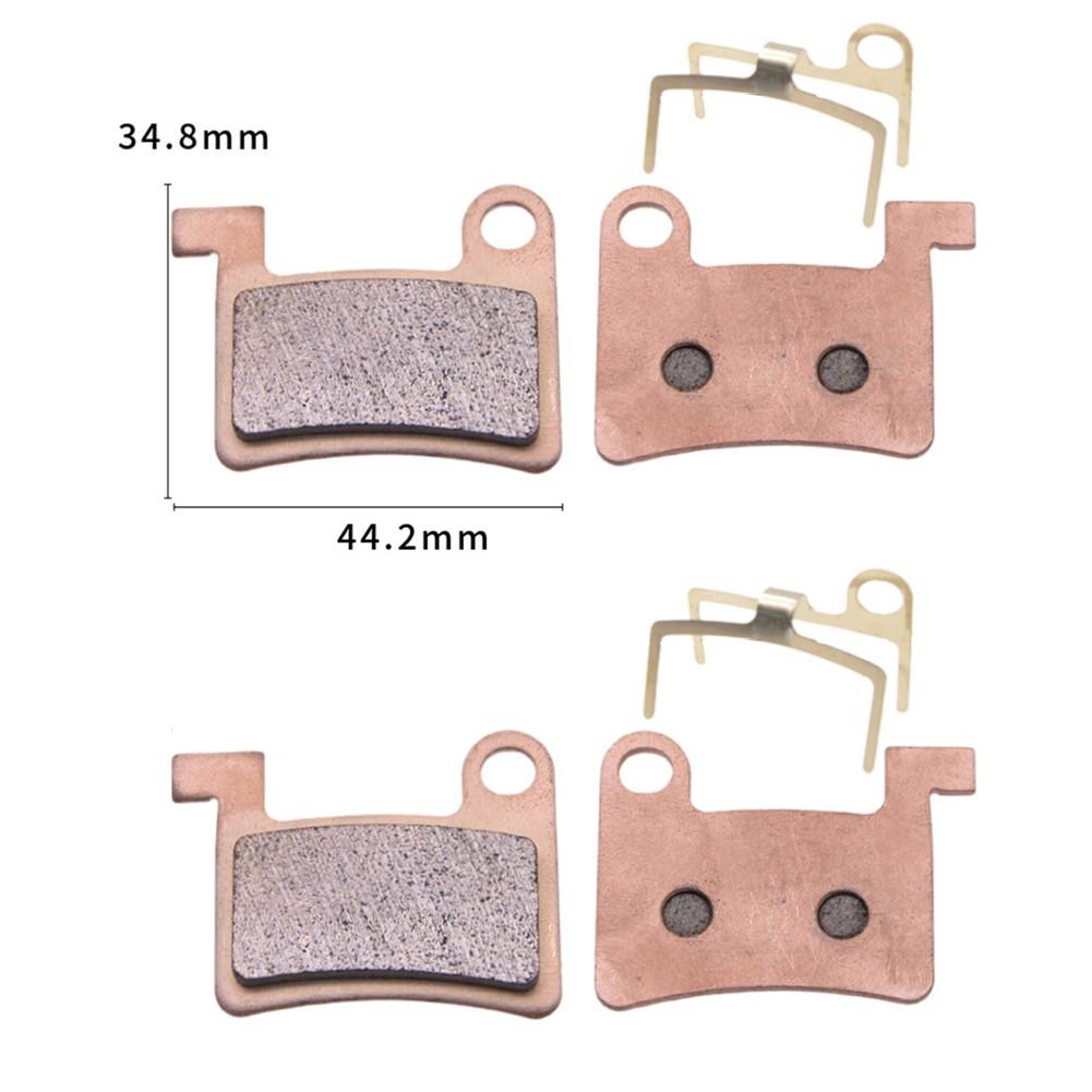 High Copper Brake Pads Metal 2pairs Electric Bicycle