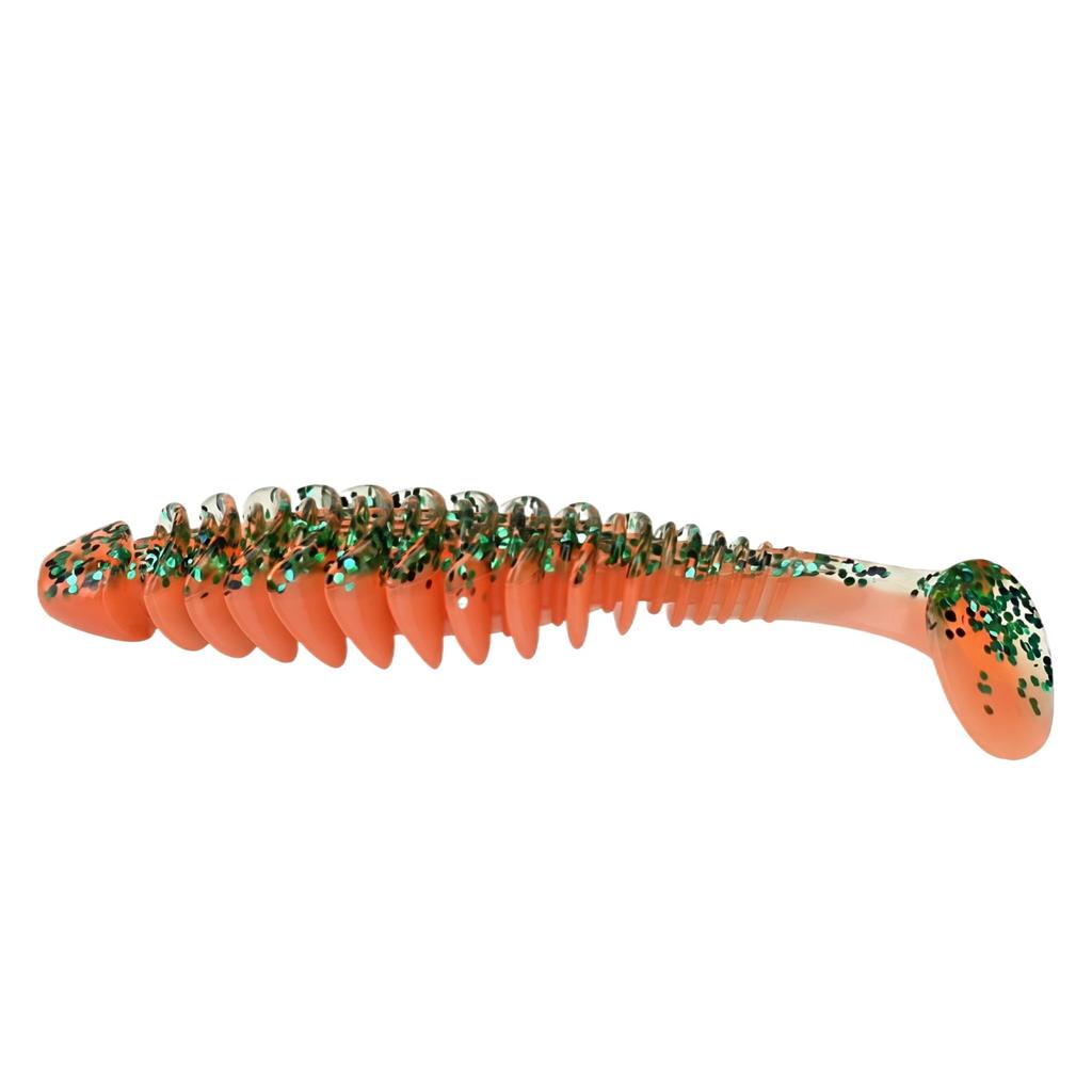 Reverse Thread T-Tail Soft with Head Fishing for Bass