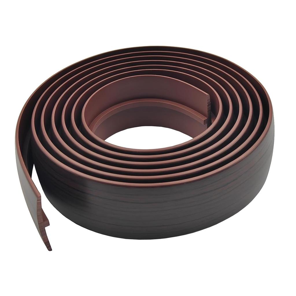 1pc 1m/2m/3meters Carpet To Tile Floor Transition Strip Self Adhesive T-Molding Threshold Cover Household Wood Grain