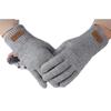 Fashion New Women Warm Thick Plush Knitted Gloves Useful Touch Screen Lady Autumn Winter Keep Warm Riding Skiing Outdoor Gloves