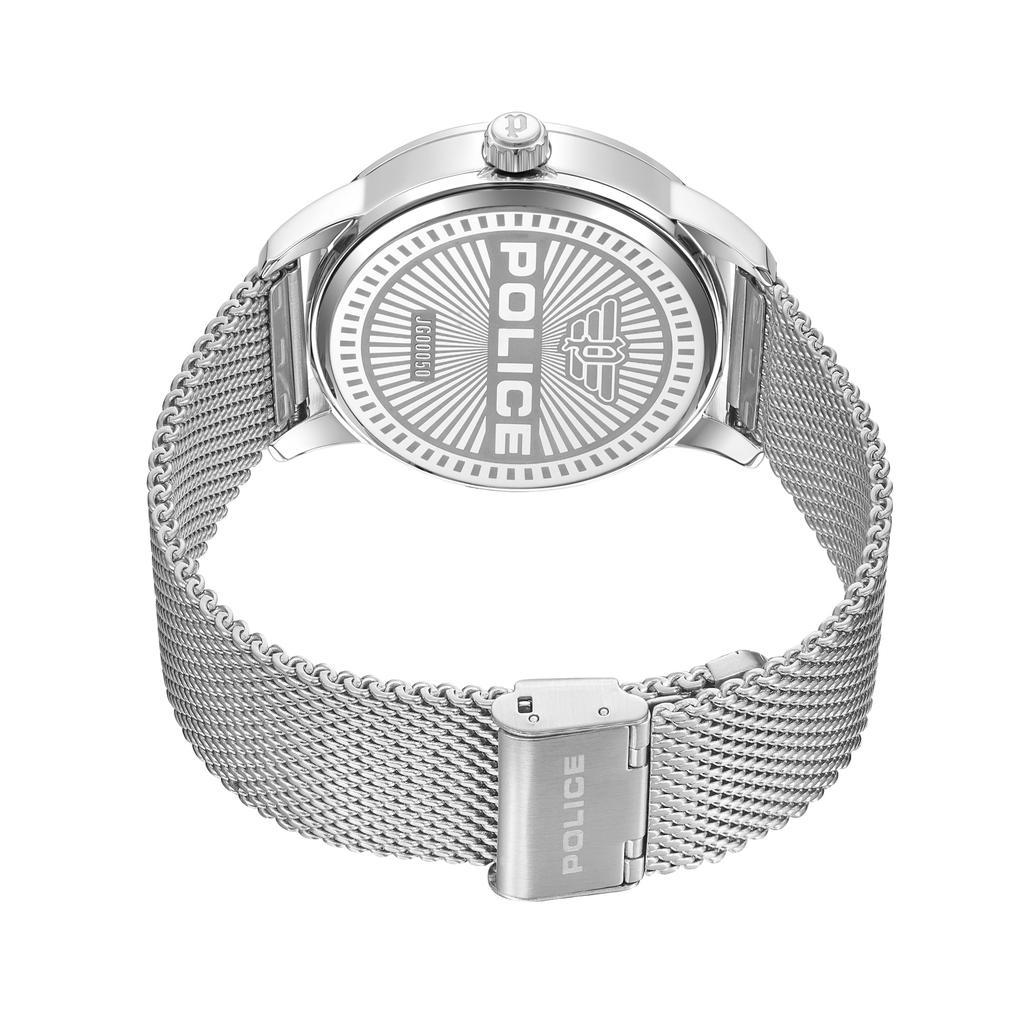 Watch RAHO Navy Dial Stainless Steel Band PEWJG0005004 [POLICE][Authentic] Men's