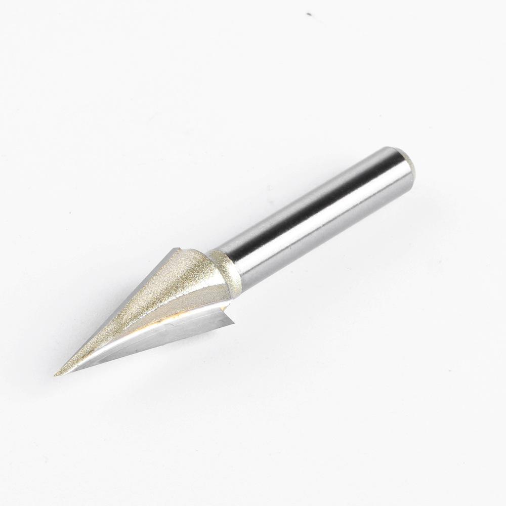 30 Degree Oblique Sharp Knife Slotting Knife Carving Knife Woodworking Wood Carving Milling Cutter Carving Cutter Trimming Machine Engraving Cutter