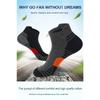 5/10Pairs Men's Ankle Sport Socks - Sweat-absorbing Breathable Comfy Socks For Running Outdoor Activities