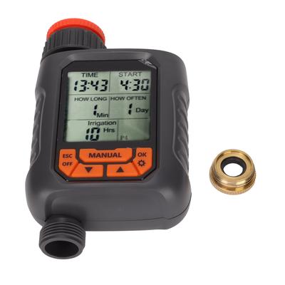 G3/4 Sprinkler Timer IP65 Waterproof Large LCD Display Digital Irrigation Controller with Copper
