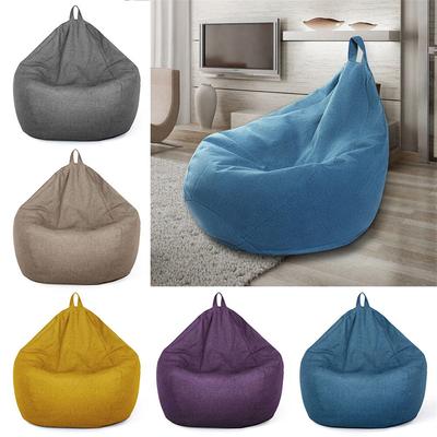 Filling Home Decor Soft Comfy Seat Large Bean Bag Lazy Lounger Chair Sofa Cover Snugly Gamer Chair