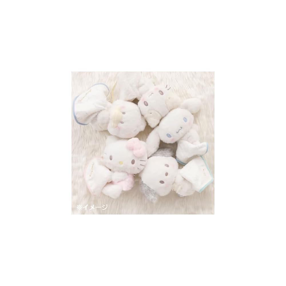 Sanrio Plush Toy Shirofuwakumo Napping Marshmallow Cat Soft Toy 575771
