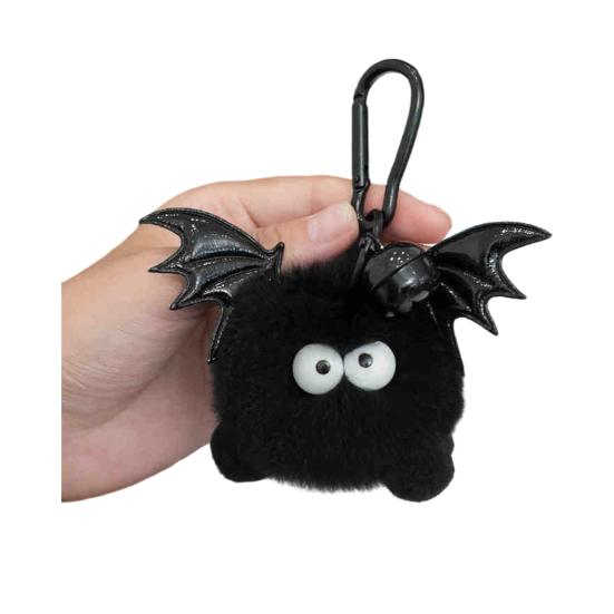 Keychain Pendant Cartoon Doll Charm with Wings Plush Key Chain Versatile Decoration Keys Backpack