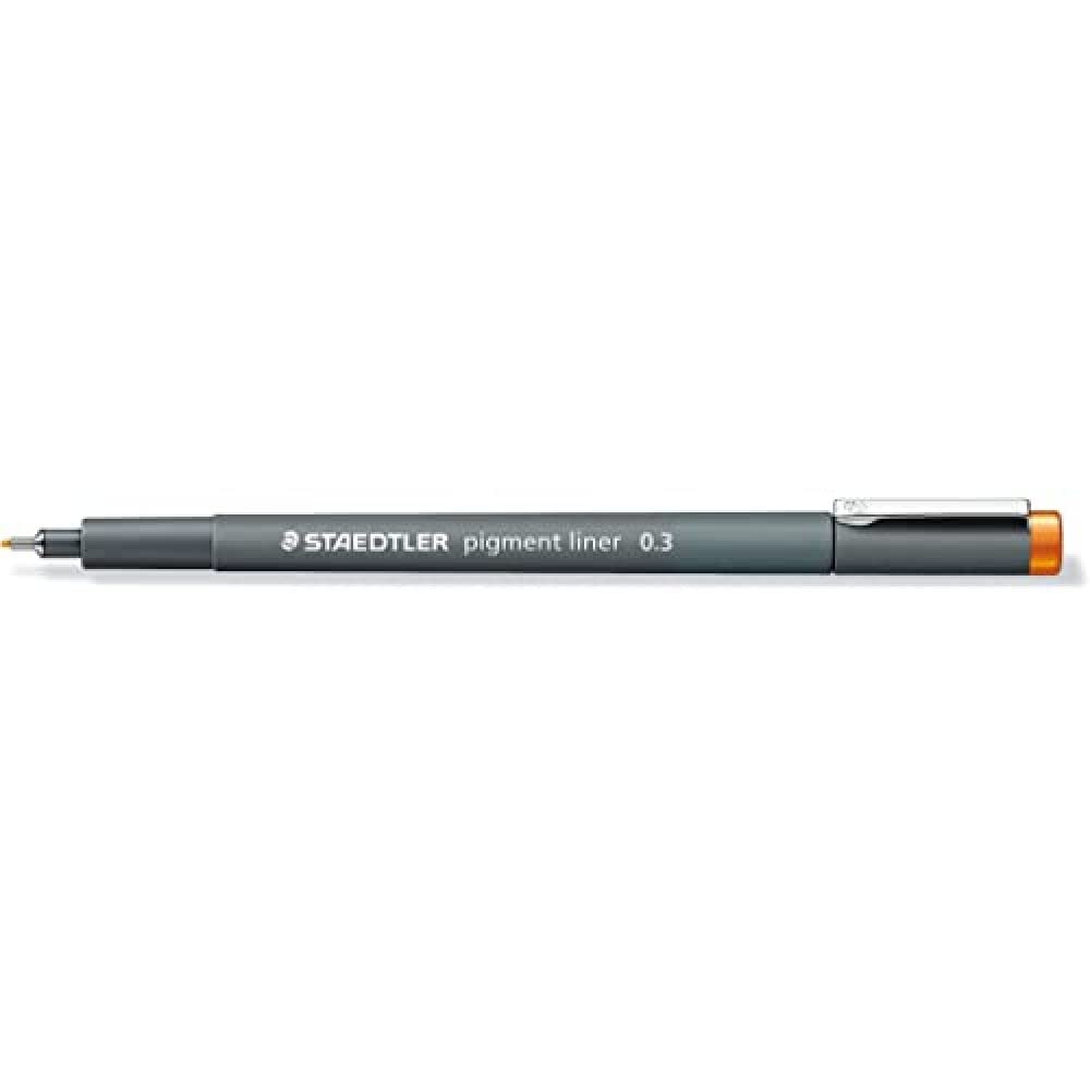 

STAEDTLER Pigment Liner Line Pen Orange 308 Water-based 0.3mm 03-410 оранжевый