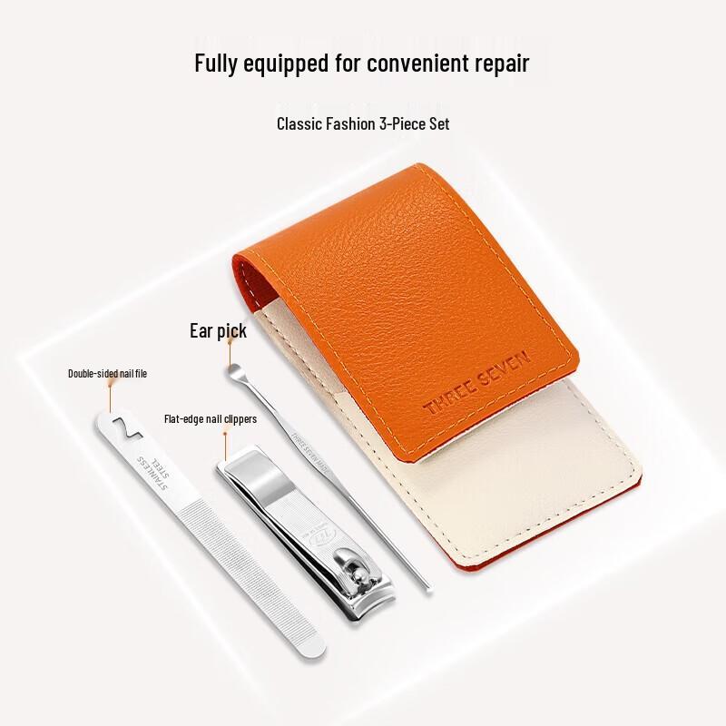 777 Nail Clipper & Manicure 3-Piece Set