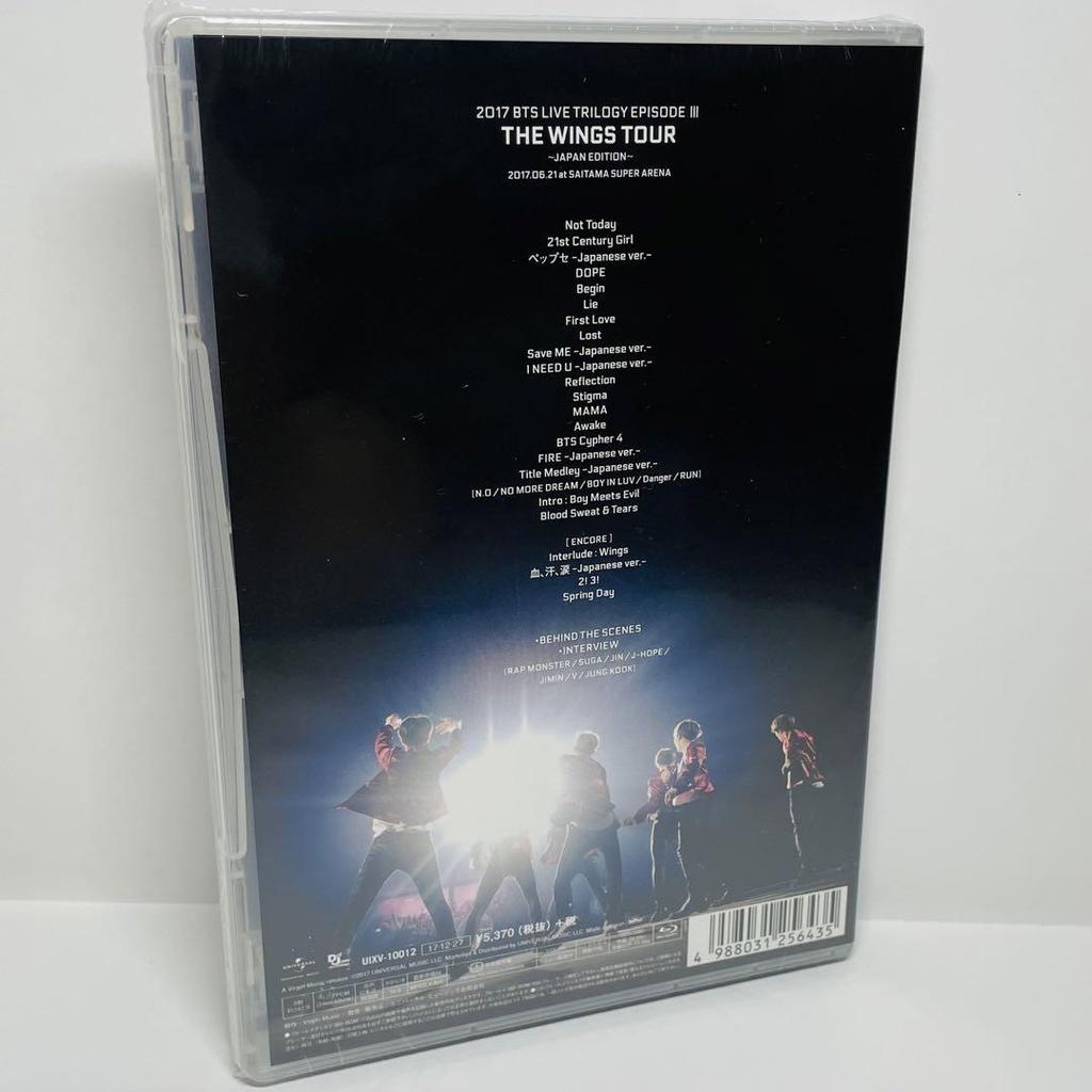 [USED] BTS (Bangtan Boys)/2017 WINGS JAPAN EDITION Regular Edition