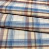 New Plaid Polyester Yarn-Dyed Fabric with Gold & Silver Threads for DIY Pleated Skirts