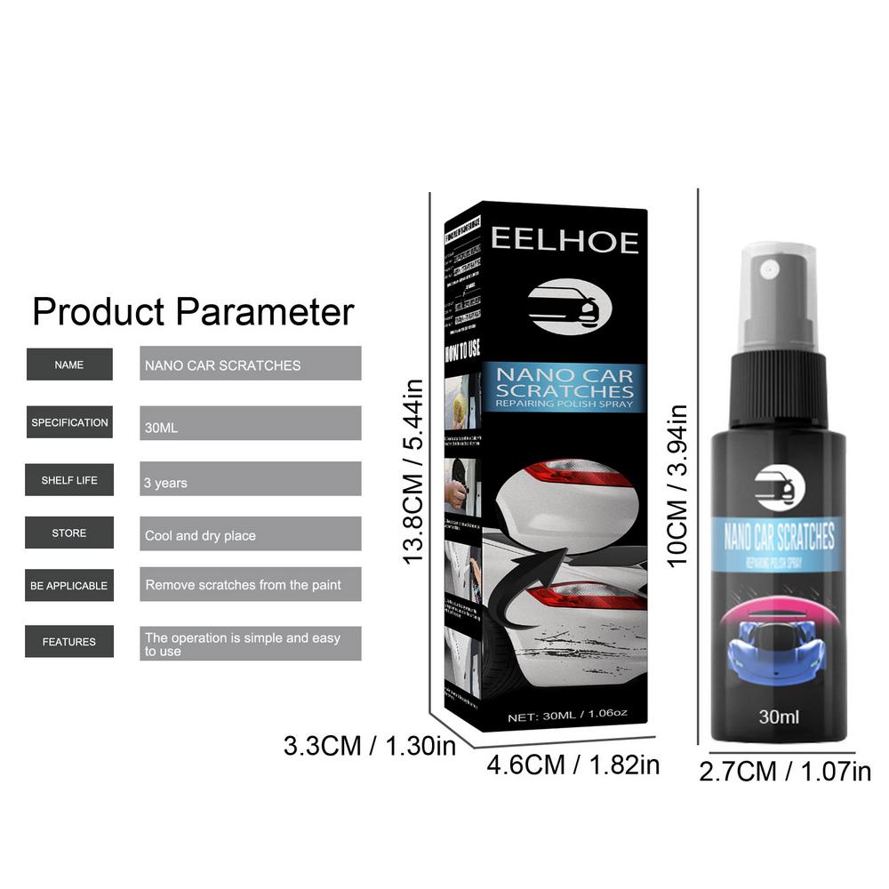 

Автомобильный нанопокрытие Восстановитель Простой ремонтный полировальный набор Буфер для полировки автомобиля Полироль и восстановитель краски для автомобилей Детейлинговые товары для автомобилей