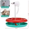 Cat Toys for Indoor Cats,Interactive Kitten Toys Roller Tracks with Catnip Spring Pet Toy with Exercise Balls