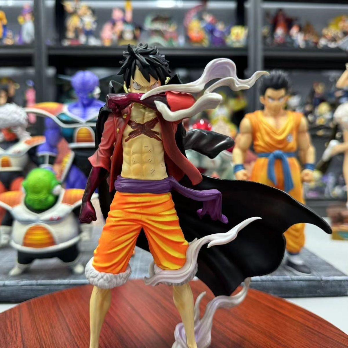 

JT studio One Piece Same design 7.87in/20cm Dominant Luffy Roronoa Zoro Figura Red hair Collector-Worthy mini POLYVINYL CHLORIDE Mode Playthings